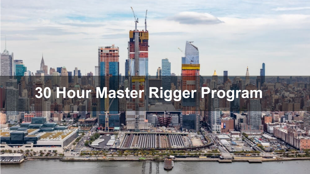 30 Hour Master Rigger Program Course by Able Safety Consulting