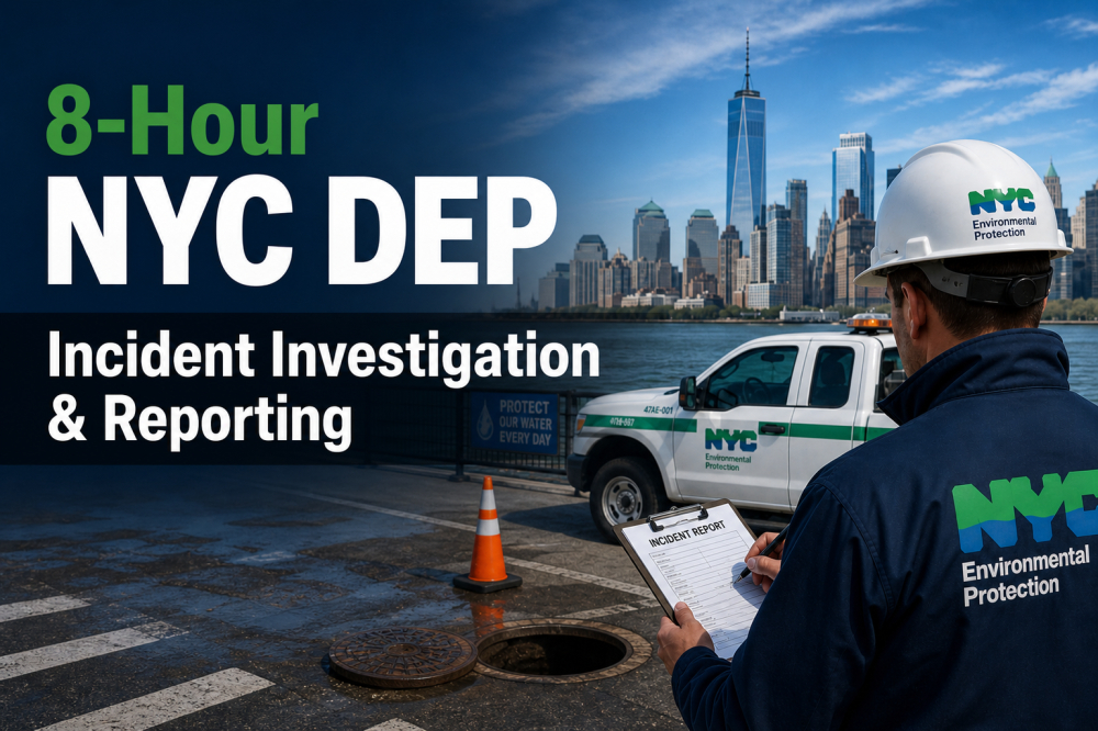 8-Hour NYC DEP Incident Investigation & Reporting Training